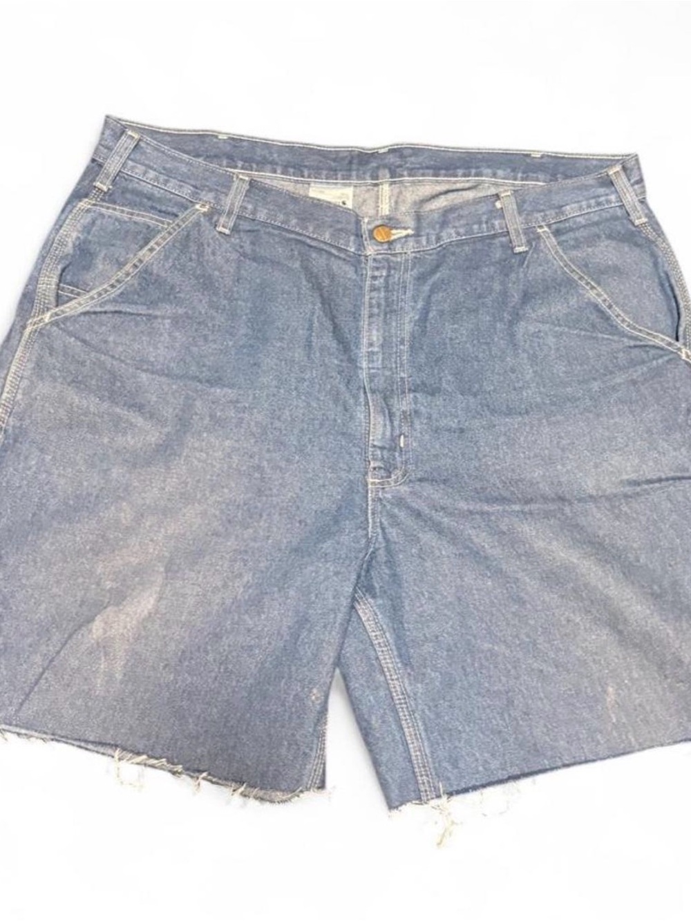 Carhartt Men's Denim Cutoff Shorts - Light Blue